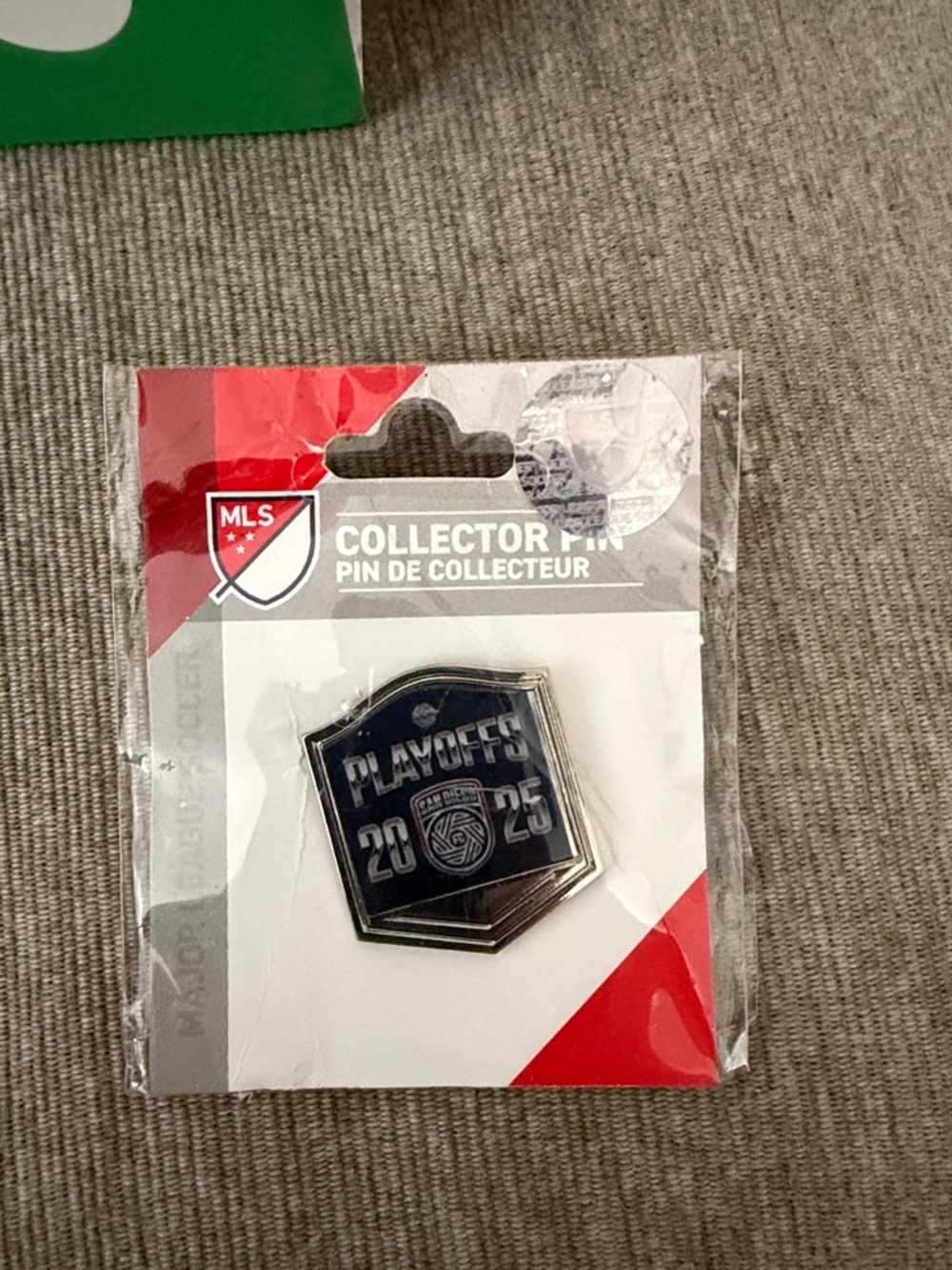 2025 Playoffs Collector Pin - Navy and Silver